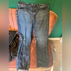 Madewell High Rise Slim Boy Jean
